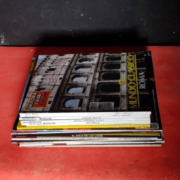 Lote revistas de Historia National Geographic historia y vida revista