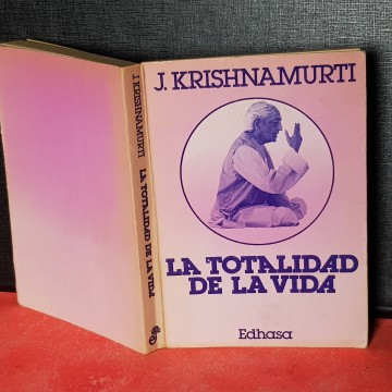 La totalidad de la vida, J. krishnamurti libro espiritualidad hindú