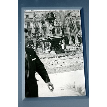 Negativo Plaza Real de barcelona, años 50