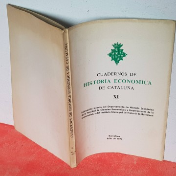 guerra civil española Cuadernos de historia económica de Cataluña, XI