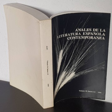 Ensayo literario anales de la literatura española contemporanea