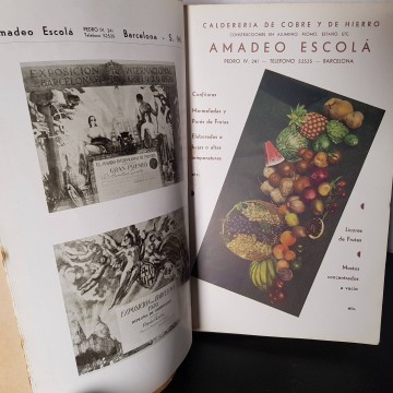 Catalogo antiguo maquinaria industria calderería amadeo escola comprar