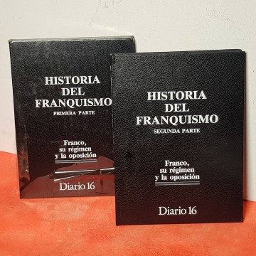 Historia del franquismo dictadura franquista dos volúmenes historia 16