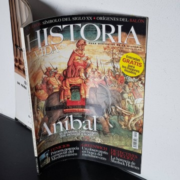 Historia y vida, 402 revista aníbal cartago antigua roma libreríá