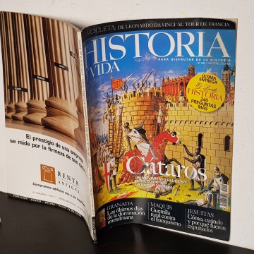 Historia y vida 400 revista cátaros catarismo maquis jesuitas comprar
