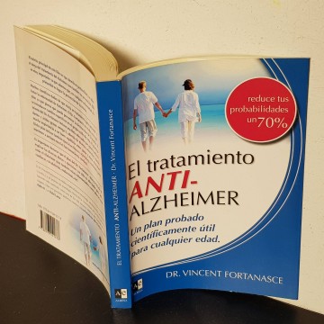 El tratamiento anti Alzheimer, Vicent Fortanasce remedio natural libro