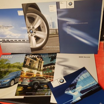 BMW magazine lote catalogos automoviles automovil BMW catalogo comprar