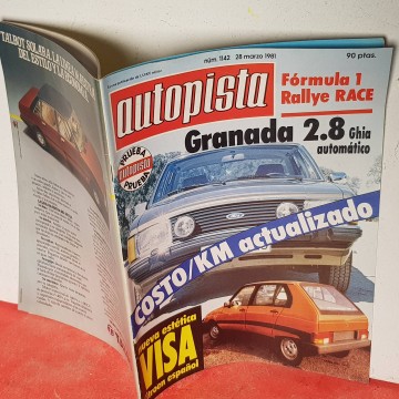 Citroen Visa revista Ford granada 2.8 ghia comprar revistas