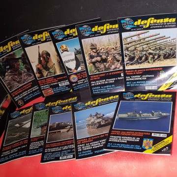 Lote revistas Defensa militar revista internacional de ejercitos