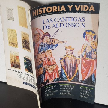 revistas de historia y vida cantigas de santa maría alfonso X el sabio