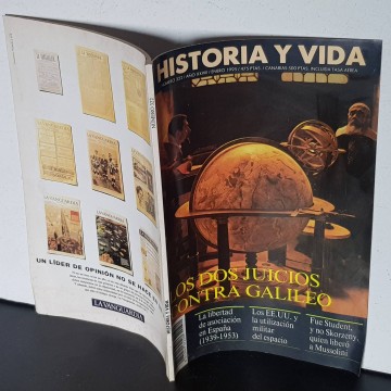 historia y vida, 322 revista revistas juicio galileo galilei librería
