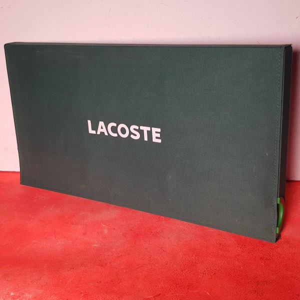 Expositor lacoste caja muestrario clasificador de madera departamentos Expositor lacoste caja muestrario clasificador de madera departamentos