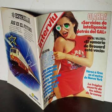 revistas interviu años 80 GAL Fuentidueña de Tajo 1985 revista