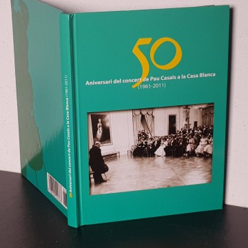 50 aniversari del concert de pau casals a la casa blanca cd llibre