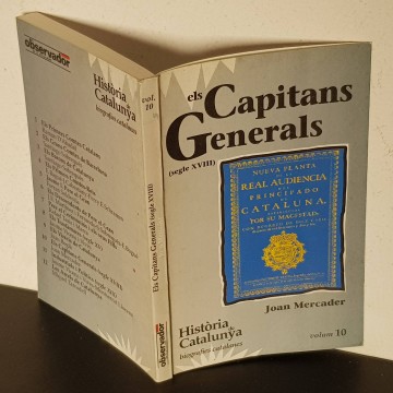 Els capitans generals, Joan mercader XVIII historia catalunya llibre