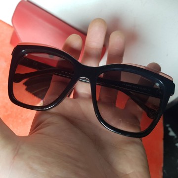 gafas de sol carolina herrera como nuevas color negro pasta con funda