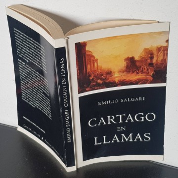 novelas historicas antigua roma cartago en llamas emilio salgari