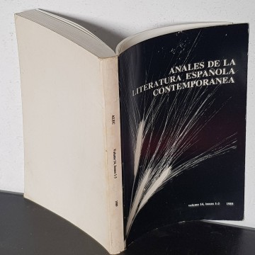ensayos literarios revistas anales de la literatura española librería