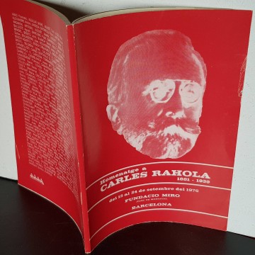 Homenatge a Carles Rahola fundació miró llibre comprar Rahola