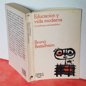 educación y vida moderna, Bruno bettelheim libro pedagogía librería