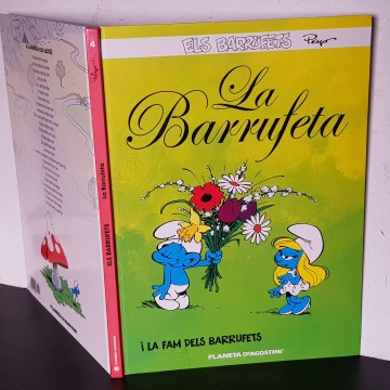 Els barrufets 4 La barrufeta i la fam dels Barrufets tapa dura comic