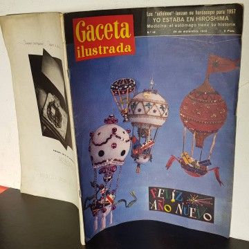 gaceta ilustrada 12 diciembre 1956 revista revistas antiguas años 50