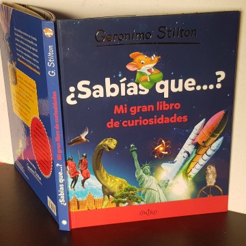 Sabías qué..? Geronimo Stilton libro infantil didáctico curiosidades