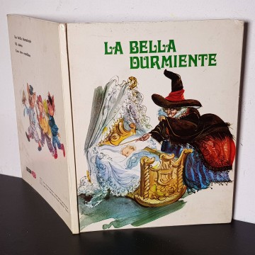 libro de cuentos antiguo susaeta cuento infantil la bella durmiente