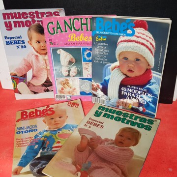 revistas ganchillo bebés lote revistas de labores comprar librería