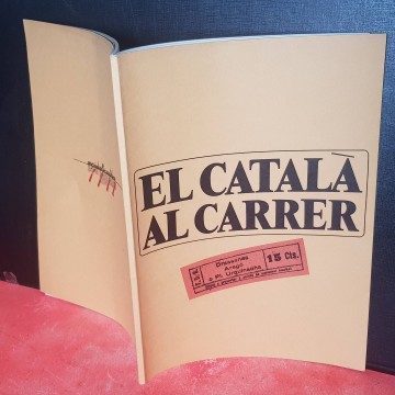 El català al carrer 1977 congres cultura catalana llibre catalanisme