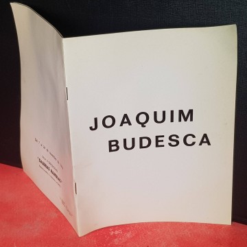 Joaquim Budesca programa exposició 1974 pintura aquarel.les