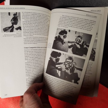 Manual de submarinismo,  Open Water diver manual libro librería