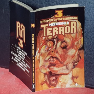 Biblioteca universal de misterio y terror, 3 libreria relato breve