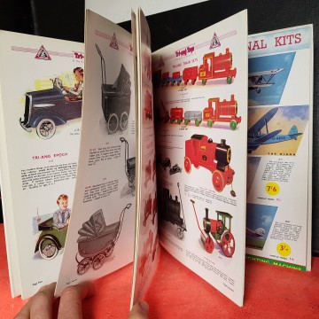 catalogo tri-ang toys coches aviiones juguete juguetes catalogos