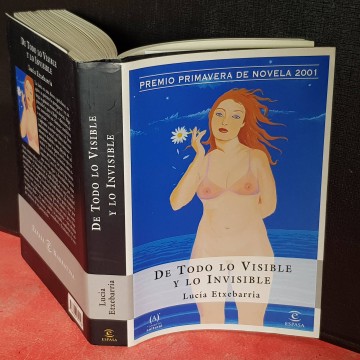 De todo lo visible y lo invisible, Lucía Etxebarria novela librería