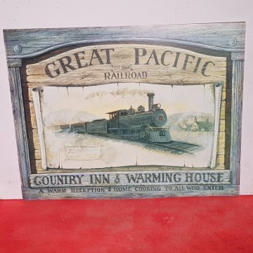 Great Pacific railroad ruane manning cartel tren ferrocarril comprar