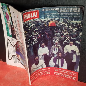 Hola1849 funerales Alfonso XIII funeral revista febrero 1980 librería