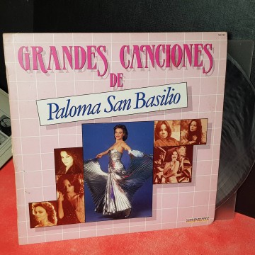 Grandes canciones de Paloma San Basilio, vinilo LP recoplicatorio