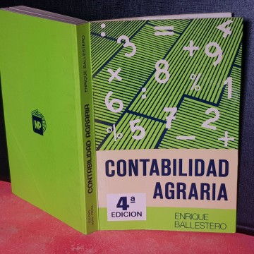 contabilidad agraria enrique ballestero libro manual economía libros