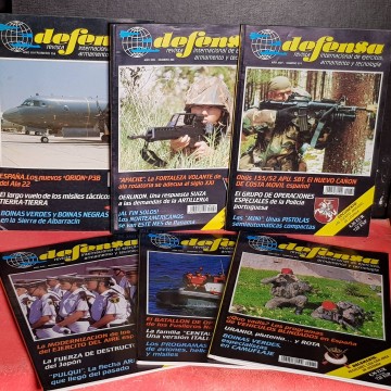 Lote revistas defensa revistas militares ejército librería onlijne