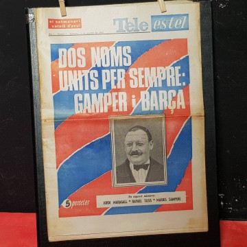 Tele Estel, 7 Barça i Joan Gamper dos noms units per sempre diari