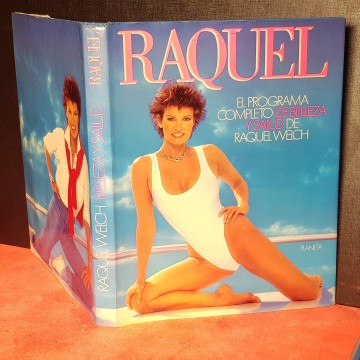 libro gimnasia ejercicios manual Raquel Welch, belleza y salud.