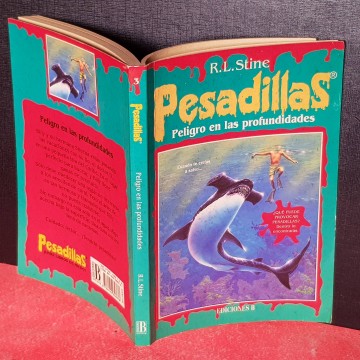 pesadillas 3 r l stine peligro en las profundidades novela pesadillas