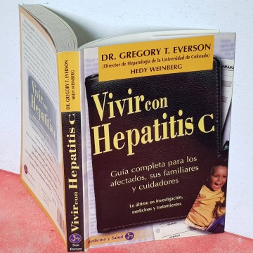 libro hepatitis C manual Vivir con hepatitis C, libros medicina