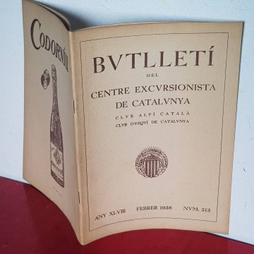 Butlleti del Centre Excursionista de Catalunya, 513 1938 arqueiologia