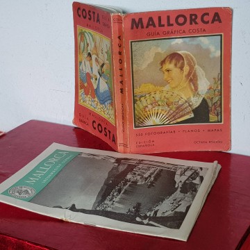 guia turistica mallorca antigua libro viajes fotografías plano