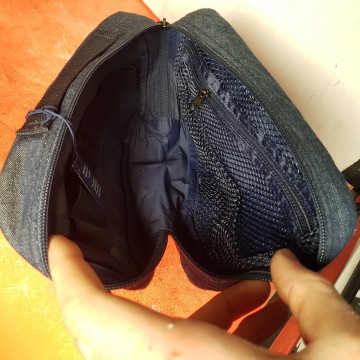 neceser pierre cardin nuevo azul tejano mercadillo de ocasión
