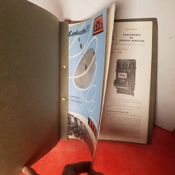 catalogo contadores de luz corriente antiguo catalogos antiguos