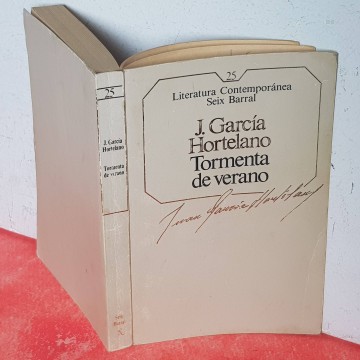 Tormenta de verano Juan García hortelano novela libros usados antiguos