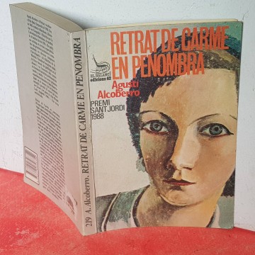 Retrat de Carme en penombra, Agustí Alcoberro novel.la en catala